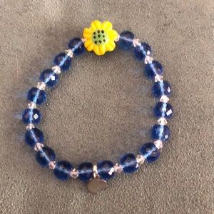 Sunflower bracelet